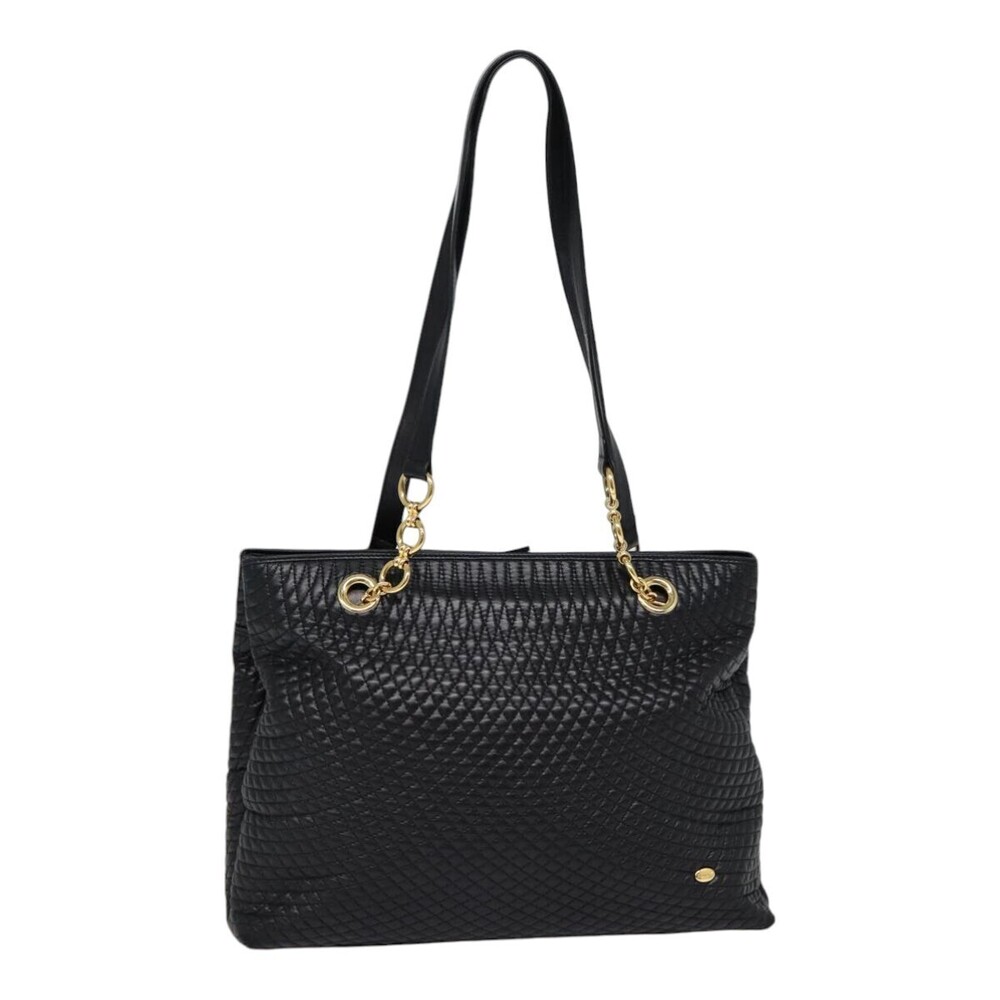 Bally Vintage Quilted Leather